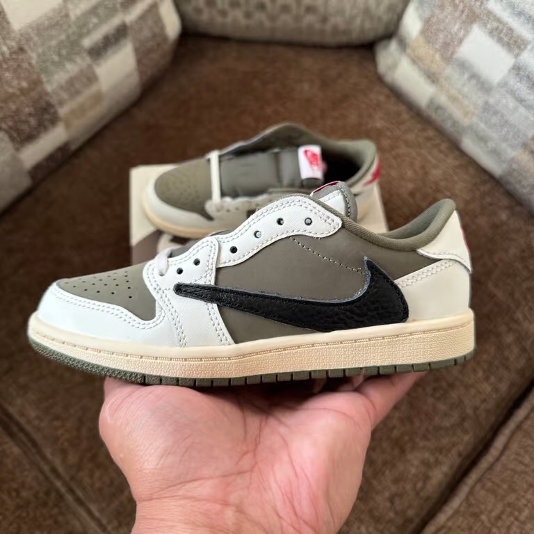 Air Jordan 1 Travis Scott Og Sp Low Medium Olive.